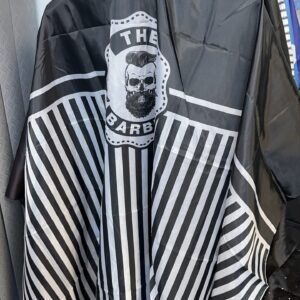 Barber Hair Cutting Cape - Hairdressing Hair Cutting Gown - Black