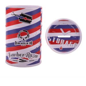 Barber Salon Sharp Razor Blade Container Box