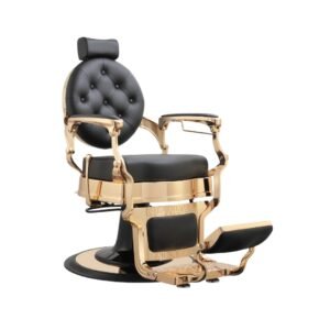 Barber Chair Gold Black