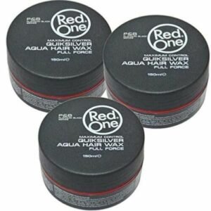 RedOne Quicksilver Grey Aqua Hair Wax Full Force