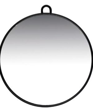 Salon § barber Mirror With Black Hand