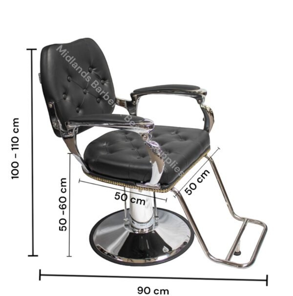 Hair Styling Salon Chair – Black