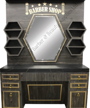 Barbershop Unit Mirror Station