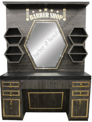 Barbershop Unit Mirror Station