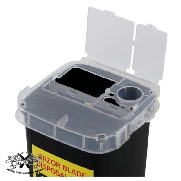 Blade disposal bin container