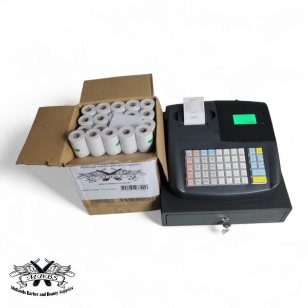 electronic cash register, cash register till with drawer