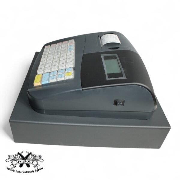 electronic cash register, cash register till with drawer